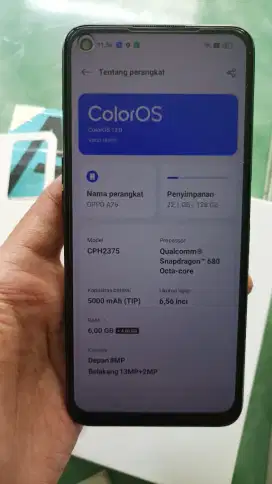 OPPO A76 6+4/128 bekas