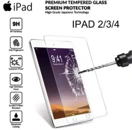 Tempered Glass Anti Gores Screen Protector Ipad 2 / Ipad 3 / Ipad 4