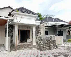 Rumah Murah Selangkah Jalan Kaliurang, Type 77 Proses Finishing