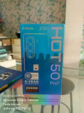 Infinix hot 50 pro plus 8+8/256gb baru garansi resmi bisa TT Kredit