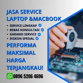 Service Laptop Macbook dan Komputer