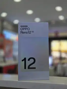 OPPO RENO 12 5G PROMO FREE 1X ANGSURAN