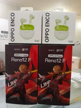 Oppo Reno 12F 8+8/256GB,Promo FREE BONUS ENCOBUDS2,Baru Garansi resmi