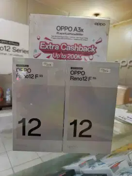 Oppo Reno 12F 5G 12+12/512GB,Barang baru fresh segel garansi resmi