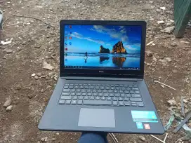 Laptop slim Dell 3458 Core i3 ram 8gb ssd 256gb