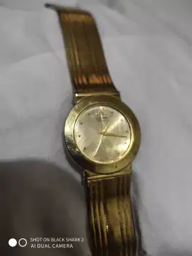 Jam tangan citizen gold plate