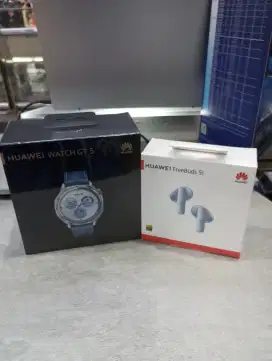 Promo huawei watch gt 5 new, freebuds 5i