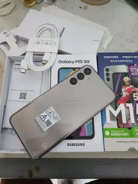 Samsung M15 5G 6/128Gb Like New Garansi Panjang