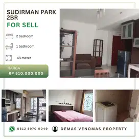 Dijual Apartement Sudirman Park 2 BR Furnished View Utara