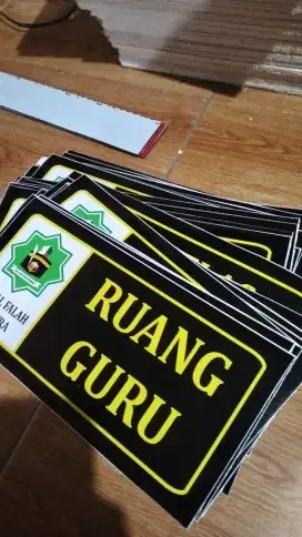 Papan Nama Ruangan Kelas