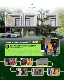 Rumah mewah 2½ lantai di Jl Sumatera Bintaro, jombang