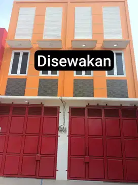 Disewakan ruko Gandeng 2 lantai Lokasi Babelan