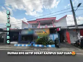 Rumah kos aktif dekat kampus di candi, Blimbing Malang