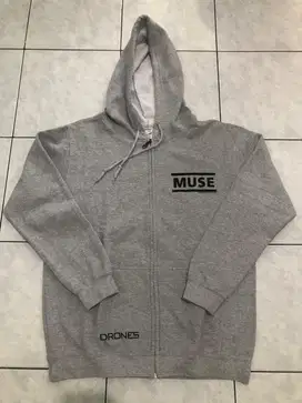 Hoodie Band Merch MUSE Drones album official Gildan premium size L