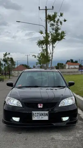 Honda Civic Vtis 2005 AT modif hitam mulus