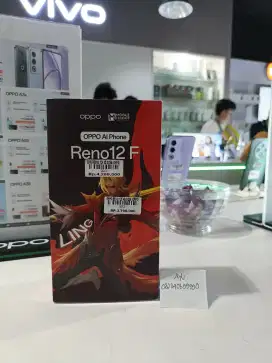 oppo Reno 12f 4g 8/256 garansi resmi 1tahun atlantis dahsyat