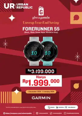 Garmin series promo desmber