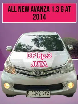 ALL NEW AVANZA 1.3 G 2014 MATIC

WARNA SILVER METALIK