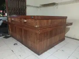 MEJA BAR FREE 5 KURSI TANPA SENDERAN