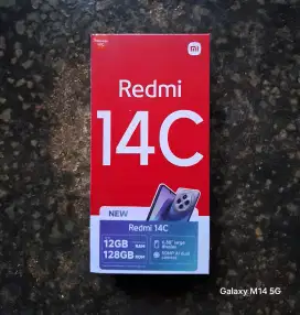 REDMI 14C 6/128 NEW GARANSI RESMI