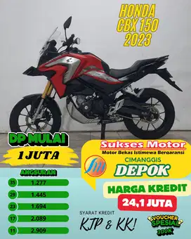 READY STOCK HONDA CBX 150 TAHUN 2023 CASH CREDIT GARANSI MESIN 7 BULAN