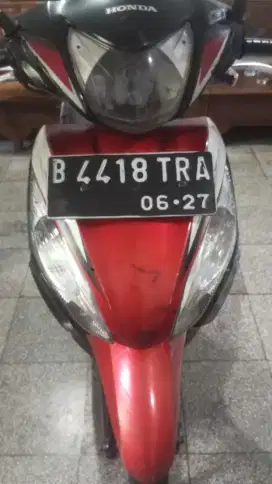 Dijual Honda spacy fi tahun 2017 B DKI Jakarta selatan pajak idup