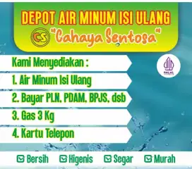 Antar Galon Air isi Ulang