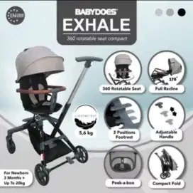 Babydoes Exhale CH-YB 4019A SN-Black