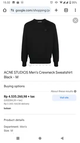 CN ACNE STUDIOS ORIGINIAL