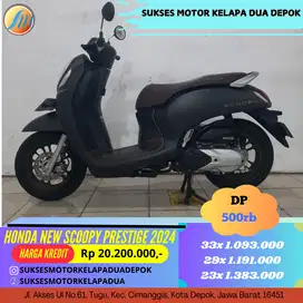 Honda NEW SCOOPY PRESTIGE 2024 CASH/KREDIT DP MULAI 500RB