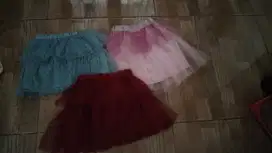 Rok tutu tile usia 2 sampai 4tahun