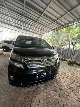 Vellfire hitam 2010 2.4 A/T