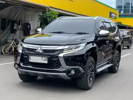 MITSUBISHI PAJERO SPORT DAKAR AT HITAM 2018 GOOD CONDITION