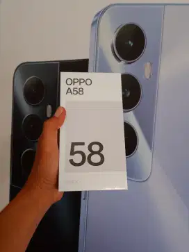 ( respon cepat wa ) Oppo A58 8/128 Garansi resmi 1thn