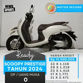 ( TANPA UANG MUKA ) Scoopy prestige th 2024 Plat Depok guys yuk order