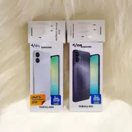 Samsung A06 4/64Gb 4/128Gb New Baru Murah Fresh Garansi Resmi SEIN