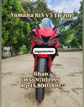 Yamaha R15 V3 Th 2017 cash or kredit harga bersahabat