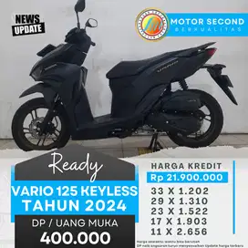 ( DP 400k Tenor 33x 1.202 ) Vario 125 keyless 2024 terima tuker tambah