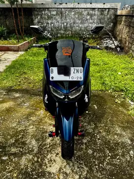 Jual NMAX Keyless 2021 non ABS Biru Doff