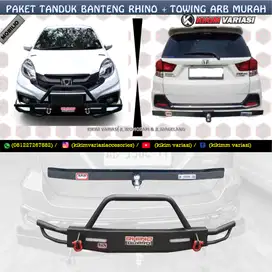 PAKET TANDUK MOBIL RHINO BANTENG PLUS TOWING MOBIL ARB MURAH MOBILIO