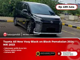 [KM ANTIK 8RB] Toyota All New Voxy TSS Camera360 Black NIK 2023