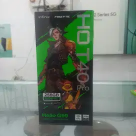 Infinix hot 40pro 8/256 garansi resmi 1 tahun