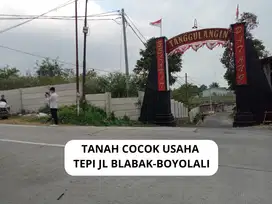 Strategis Cocok Usaha, Tanah Dijual Jl Utama Magelang-Boyolali