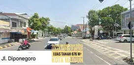 Tanah+Bangunan Ruko, KOTA MADIUN Jl. Diponegoro, Ciamik