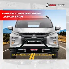 PAKET TANDUK MOBIL RHINO BANTENG PLUS TOWING ARB MURAH XPANDER CROSS