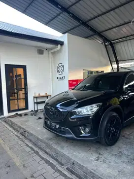 Mazda CX5 Grand Touring 2015 Hitam, carbon aksesoris