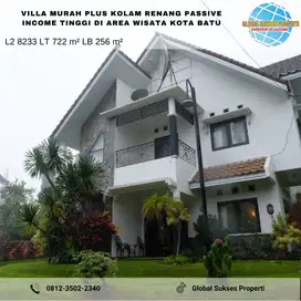 RUMAH VILA BAGUS ASRI HARGA ISTIMEWA DI  PESANGGRAHAN KOTA BATU.