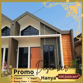 Rumah idealis promo hanya 200 jutaan dilokasi strategis dan Asri