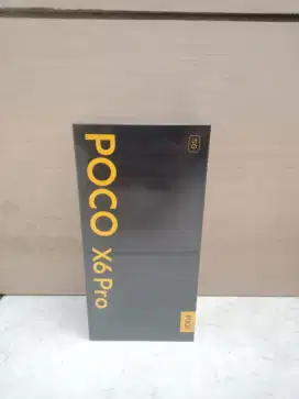 Poco x6pro 5G 12/512  garansi resmi 1 tahun