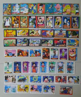 kartu dragon ball z vintage 90an hondan carddass bandai pp card